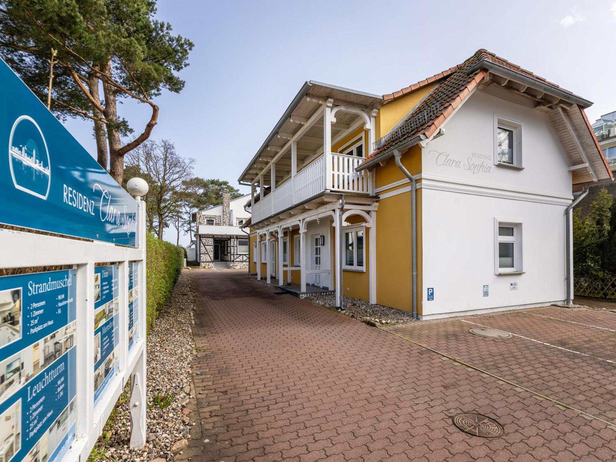 Ferienwohnung Duene In Der Residenz Clara Sophia Binz Exterior foto
